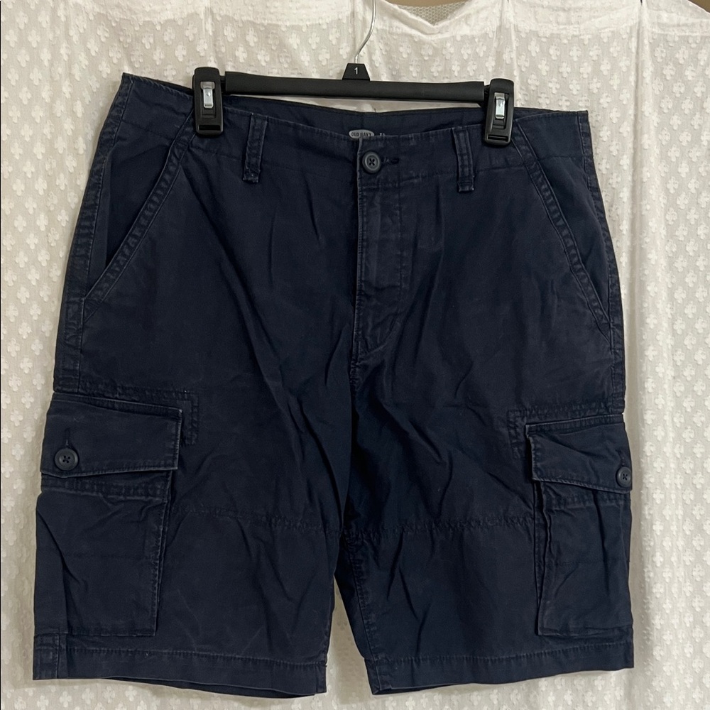 Old Navy Dark Blue Cargo Shorts